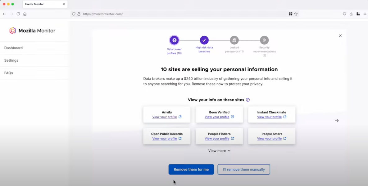 Mozilla Continues Promotion of Discredited Onerep Identity Protection Service - Mozilla, Onerep, Firefox